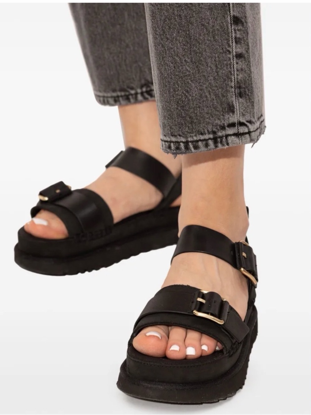 UGG BLARE.Double Strap Sandals Goldenstar Villa sandals S 5 Ladies